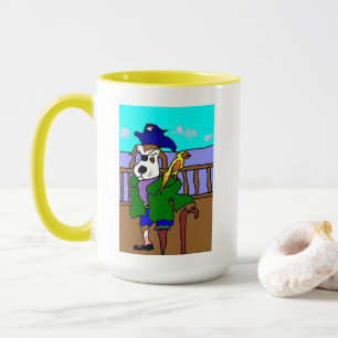 Piratenpete und Sally Parrot Tasse