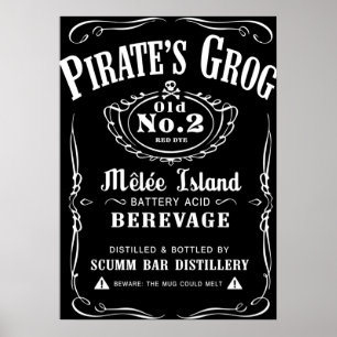 Piratenpfanne Poster