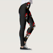 Piratenpinguin und Papagei Leggings (Rechts)
