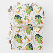 Piratensammlerpapier Geschenkpapier Set (Beispiel)