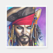 Piratensammlung Serviette (Vorderseite)