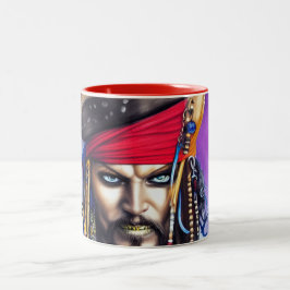Piratensammlung Zweifarbige Tasse