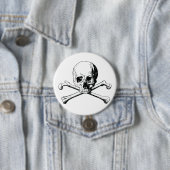 Piratenschädel Button (Beispiel)