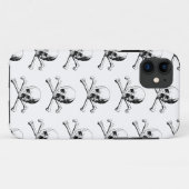 Piratenschädel Case-Mate iPhone Hülle (Rückseite (Horizontal))