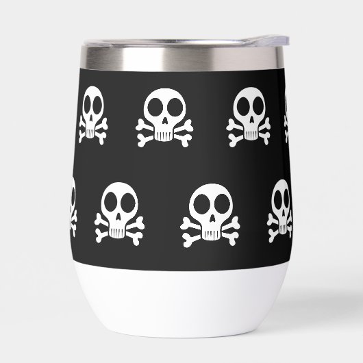Piratenschädel-Design (Links)