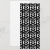 Piratenschädel-Design Ankündigung (Vorne/Hinten)