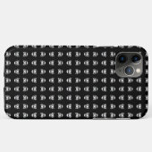 Piratenschädel-Design Case-Mate iPhone Hülle (Rückseite (Horizontal))