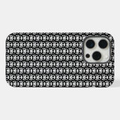 Piratenschädel-Design iPhone Hülle (Rückseite (Horizontal))