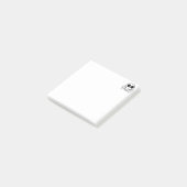 Piratenschädel-Design Post-it Klebezettel (angewinkelt)
