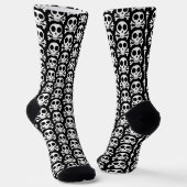 Piratenschädel-Design Socken (Gewinkelt)