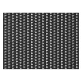Piratenschädel-Design Tischdecke (Vorderseite (Horizontal))