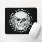 Piratenschädel Mousepad (Mit Mouse)