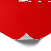 Piratenschädel Poster (Ecke)