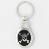 Piratenschädel Schlüsselanhänger (Vorderseite)