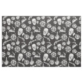 Piratenschädel Schwarz-weiß Stoff (Fat Quarter (45,7 x 55,9 cm))