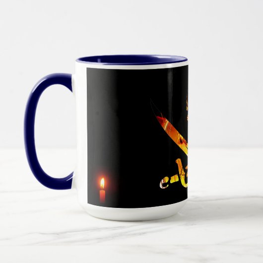 Piratenschädel Tasse (Links)