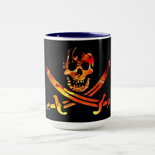 Piratenschädel Tasse (Zentrum)