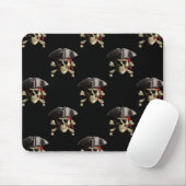 Piratenschädel und -hut mousepad (Mit Mouse)