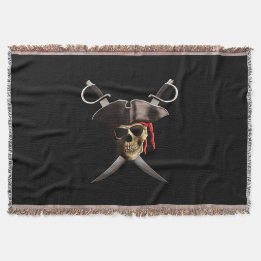 Piratenschädel und Schwerter Decke (Vorderseite)