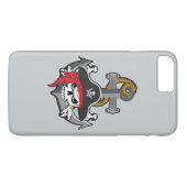 Piratenschädelanker Case-Mate iPhone Hülle (Rückseite (Horizontal))