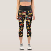 Piratenschatz Capri Leggings (Vorderseite)