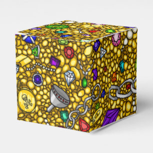 Piratenschatz-Gastgeschenke Geschenkschachtel