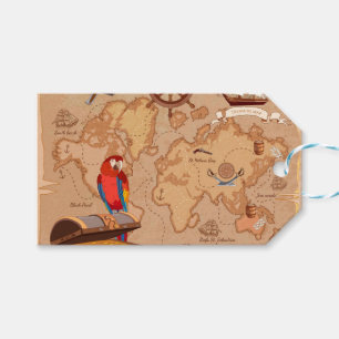 Piratenschatz Geschenkanhänger