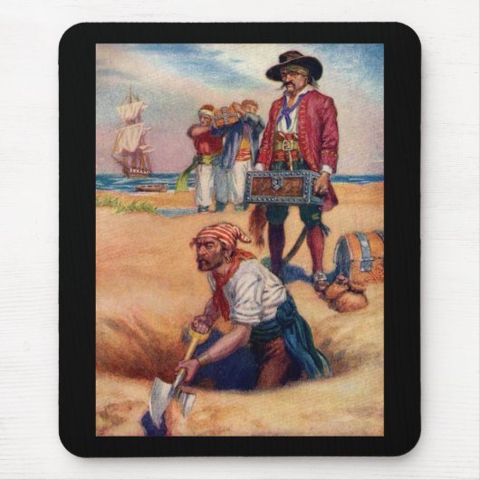 Piratenschatz Mousepad (Vorne)