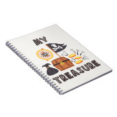 Piratenschatz Notizblock (Rechte Seite)