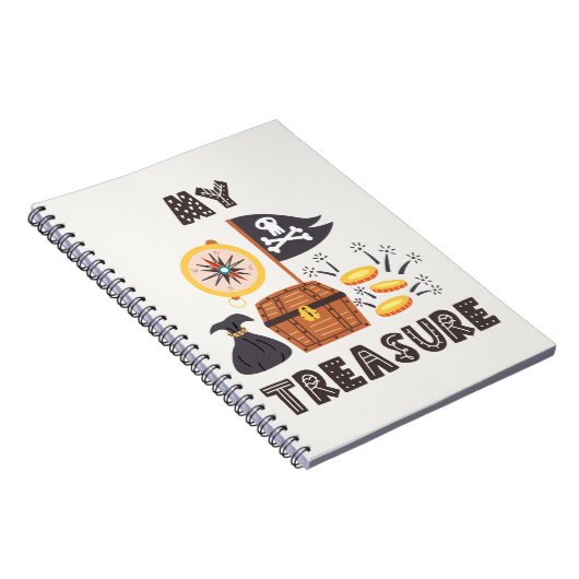 Piratenschatz Notizblock (Rechte Seite)