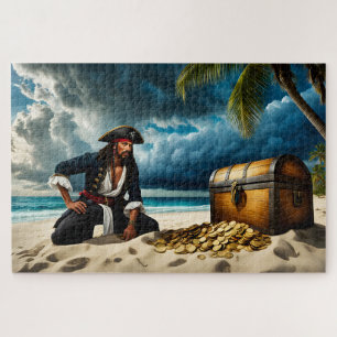 Piratenschatz Puzzle