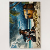 Piratenschatz Puzzle (Vertikal)