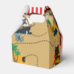 Piratenschatzkarte Geburtstagsfeier Gefallen Boxen Geschenkschachtel