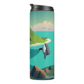 Piratenschiff auf der Schatzinsel Thermosbecher (Nach rechts gedreht)