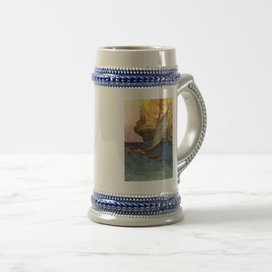 Piratenschiff Bierglas (VorderseiteRechts)