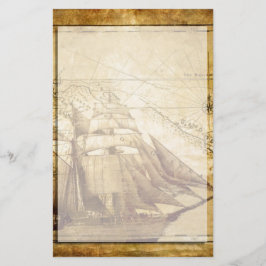 Piratenschiff Briefpapier