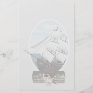 Piratenschiff Briefpapier
