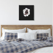 Piratenschiff "Dark Skies Pirate", gepanzert Canva Leinwanddruck (Insitu (Schlafzimmer))