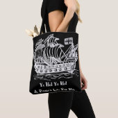 Piratenschiff der Antike Tasche (Von Nahem)