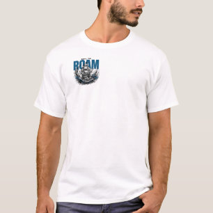 Piratenschiff-Design Grafische Ozean-Abenteuer T-Shirt