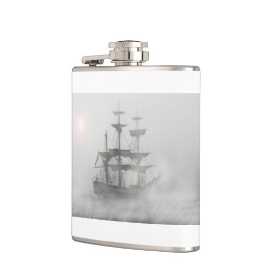 Piratenschiff Flachmann (Links)