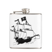 Piratenschiff Flachmann (Vorderseite)