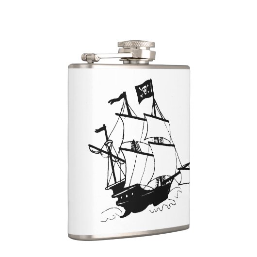 Piratenschiff Flachmann (Rechts)