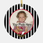 Piratenschiff Foto Keramikornament (Vorne)