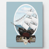 Piratenschiff Fotoplatte (Vorderseite)