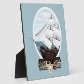 Piratenschiff Fotoplatte (Seite)