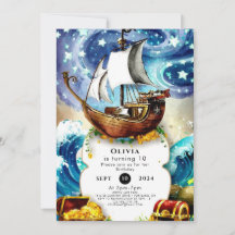 Piratenschiff für Kinder zum Geburtstag