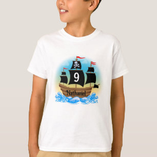 Piratenschiff Geburtstags-Shirt T-Shirt
