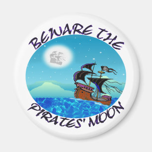 Piratenschiff-Geschenke Magnet