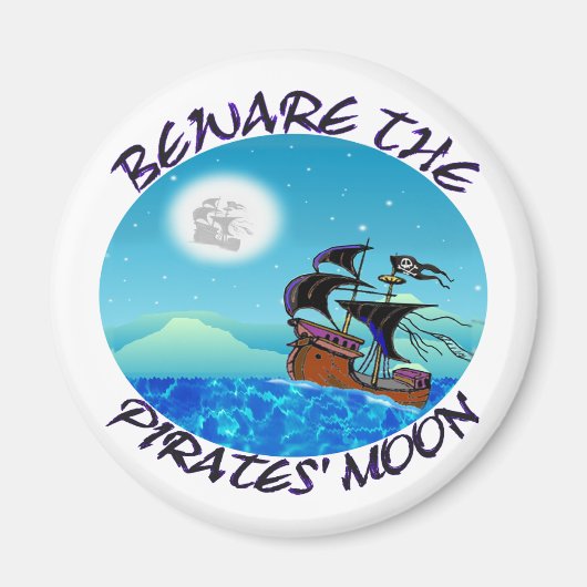 Piratenschiff-Geschenke Magnet (Vorne)